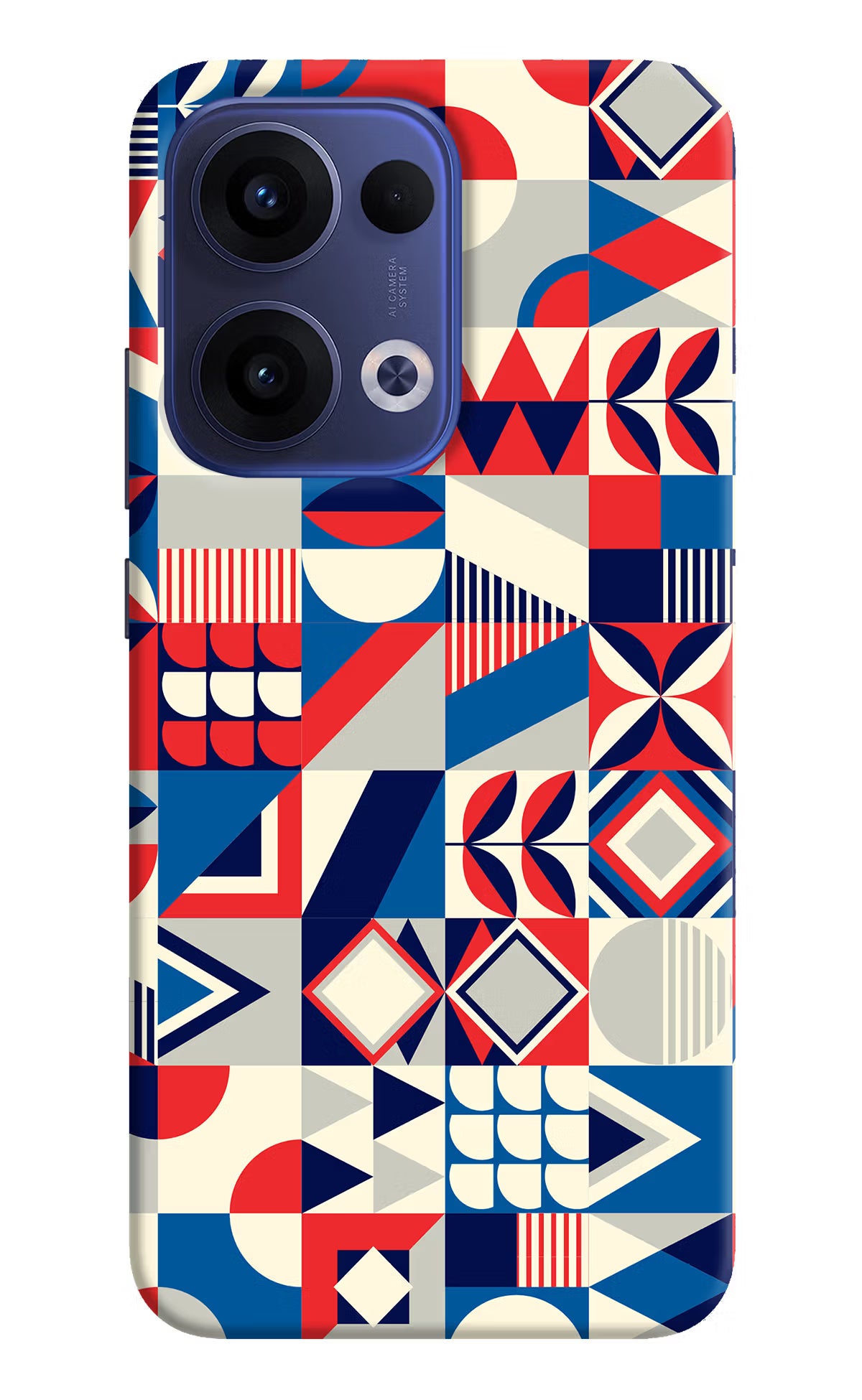 Colorful Pattern Oppo Reno13 5G Hard Case Back Cover by Casekaro