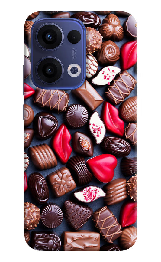 Chocolates Oppo Reno13 5G Hard Case Back Cover by Casekaro