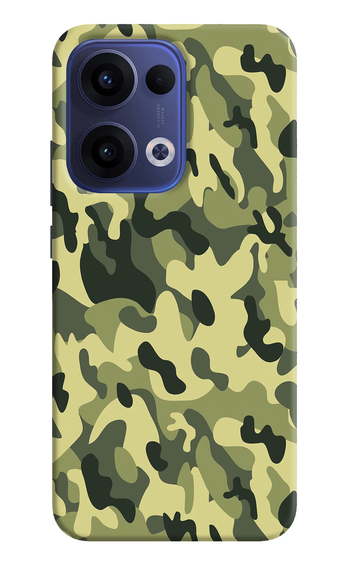 Camouflage Oppo Reno13 5G Hard Case Back Cover by Casekaro