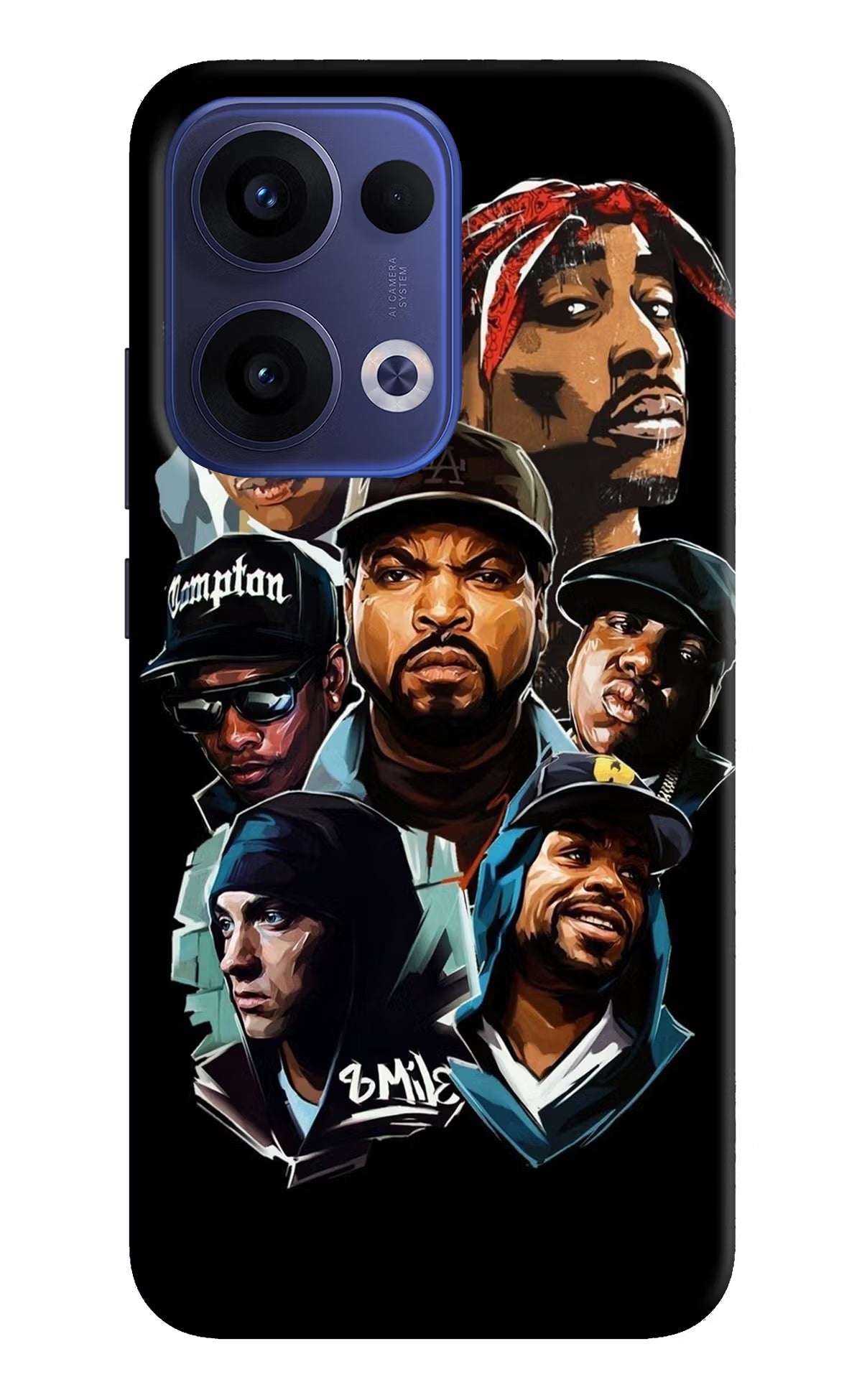 Rappers Oppo Reno13 5G Hard Case Back Cover by Casekaro