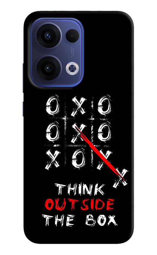 Think out of the BOX Oppo Reno13 5G Hard Case Back Cover by Casekaro