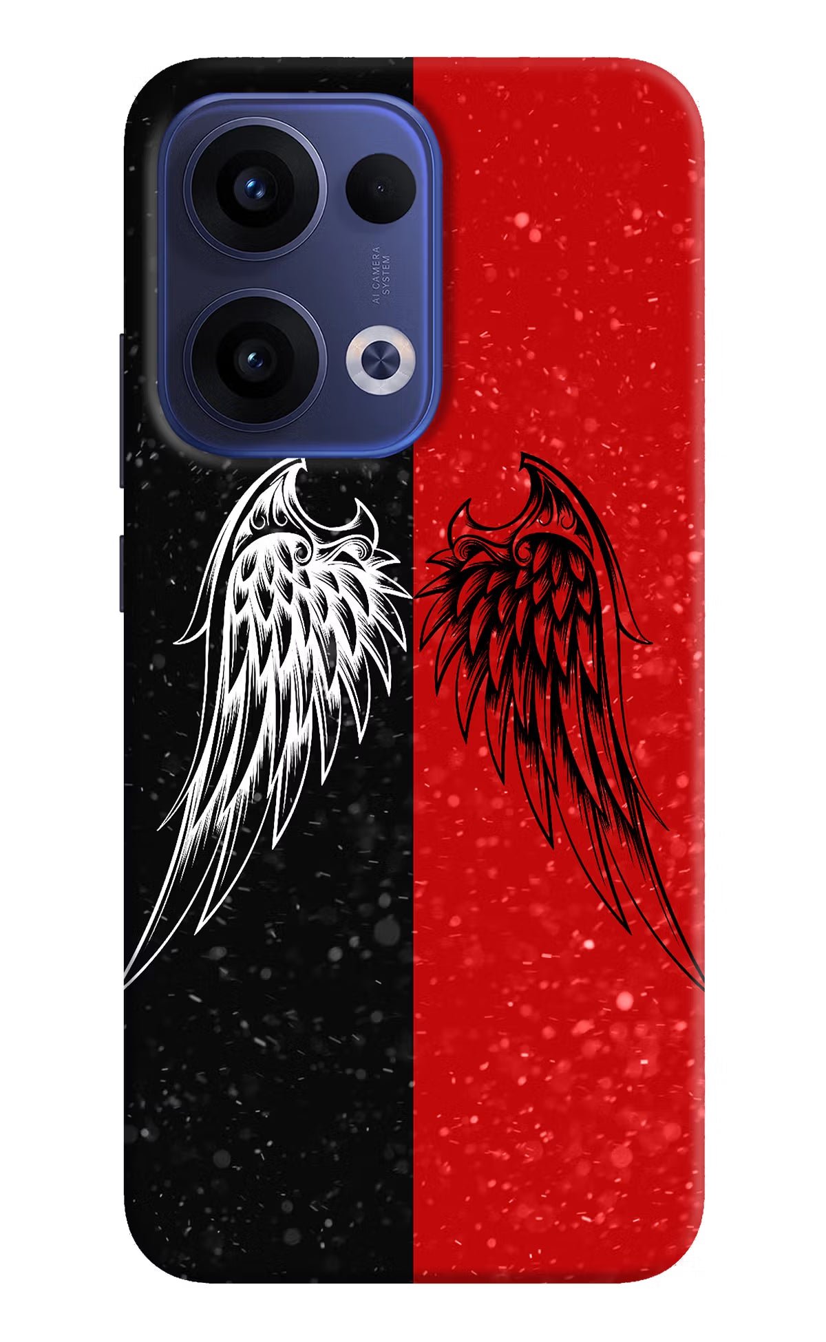 Wings Oppo Reno13 5G Hard Case Back Cover by Casekaro