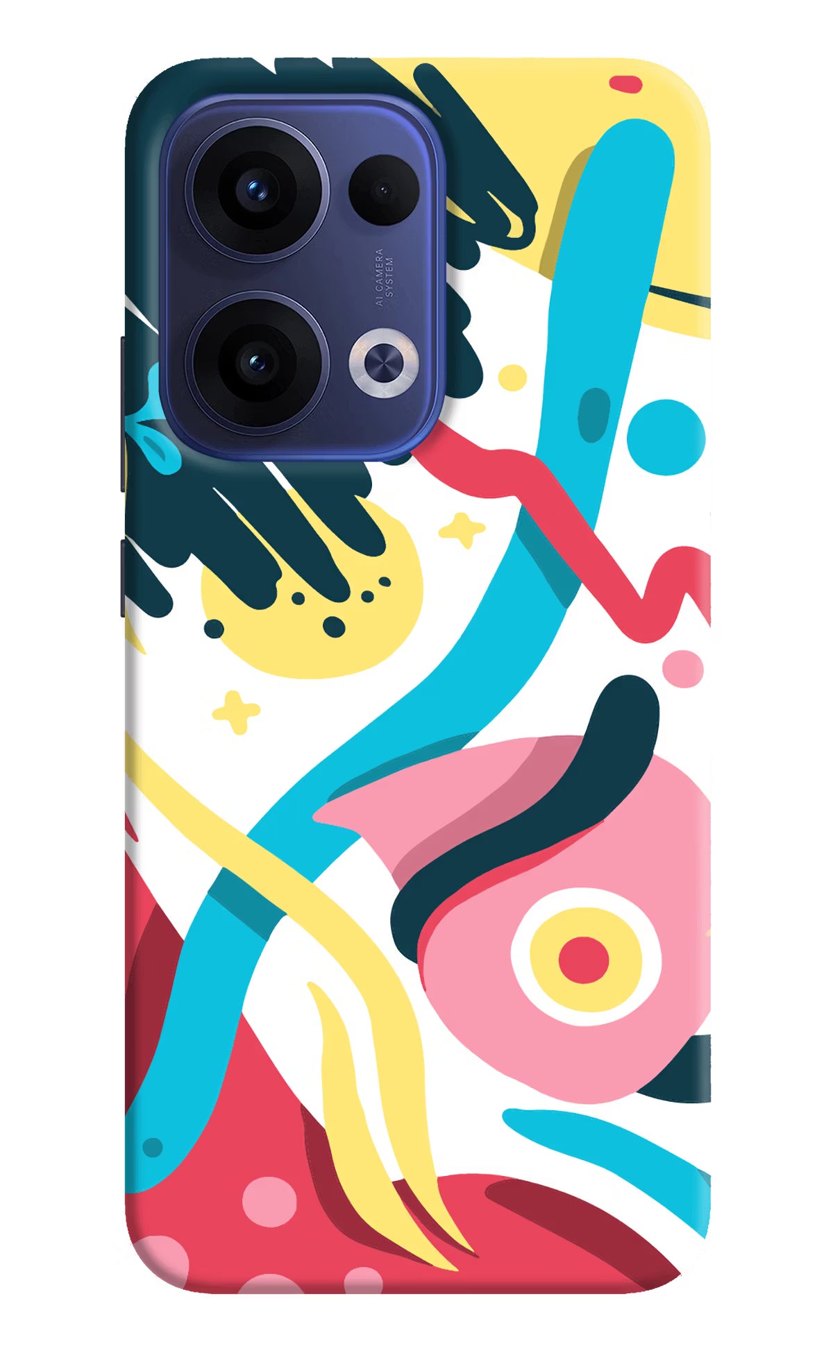 Trippy Oppo Reno13 5G Hard Case Back Cover by Casekaro