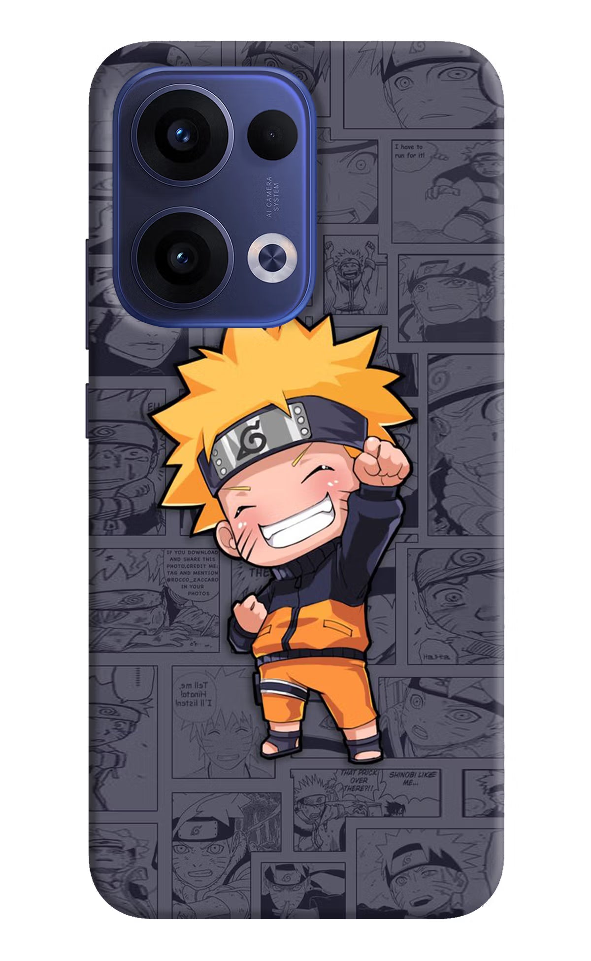 Chota Naruto Oppo Reno13 5G Hard Case Back Cover by Casekaro