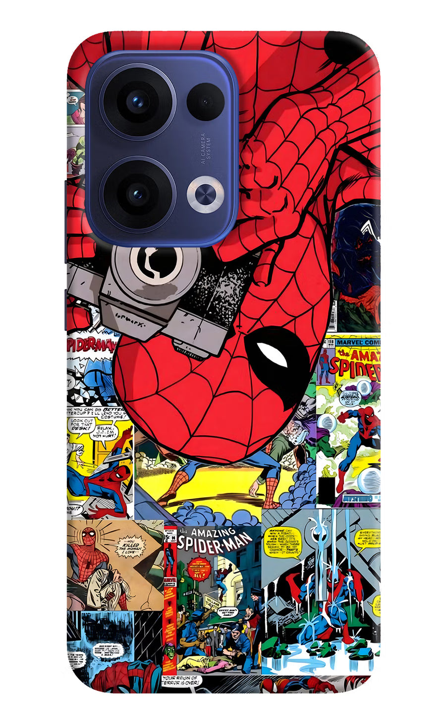 Spider Man Oppo Reno13 5G Back Cover, Hard case