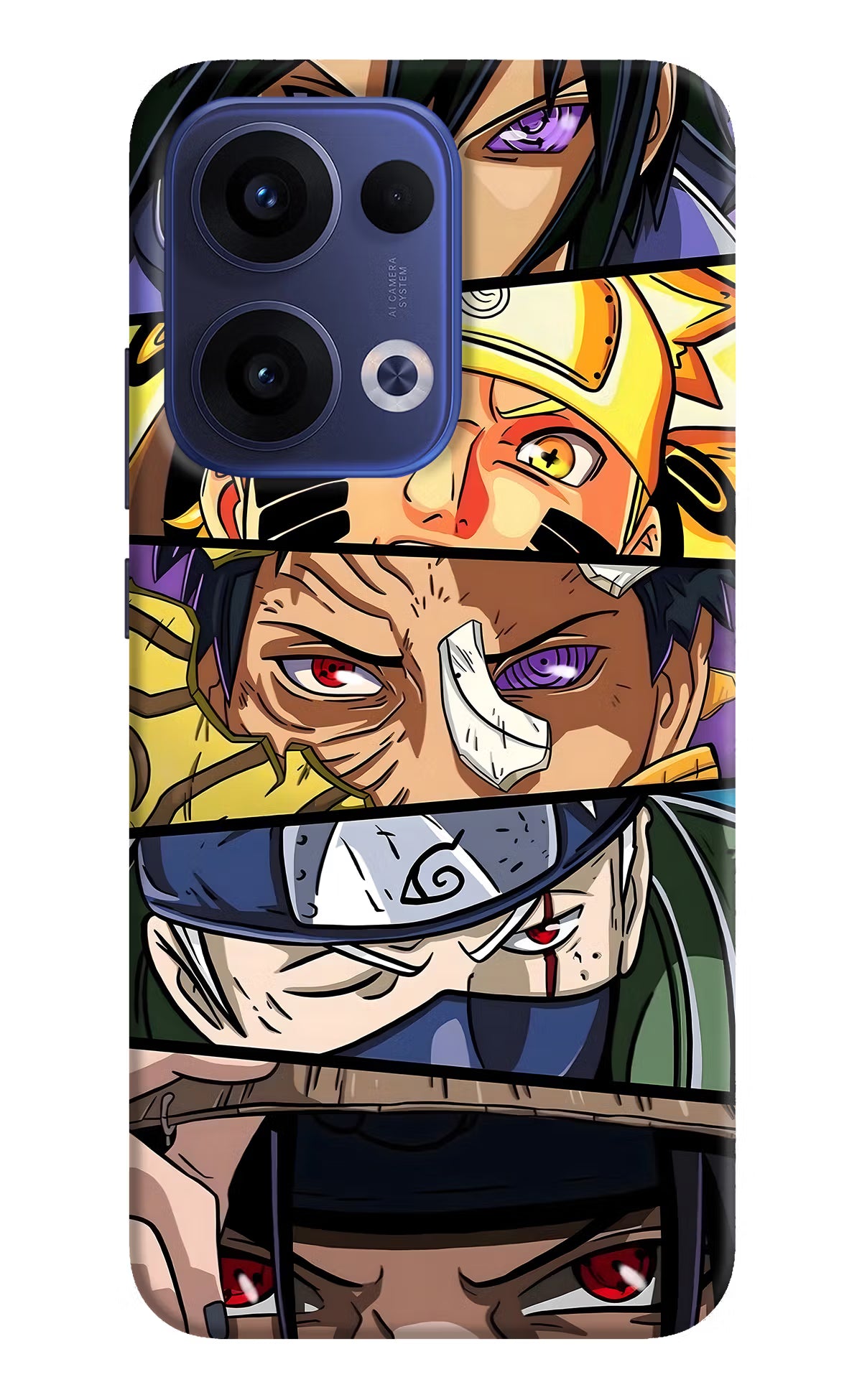 Naruto Character Oppo Reno13 5G Hard Case Back Cover by Casekaro