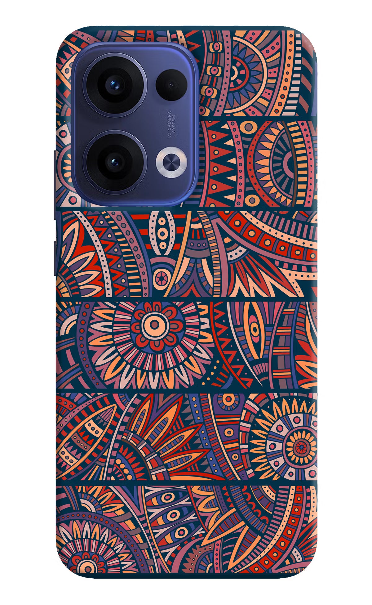 African Culture Design Oppo Reno13 5G Hard Case Back Cover by Casekaro