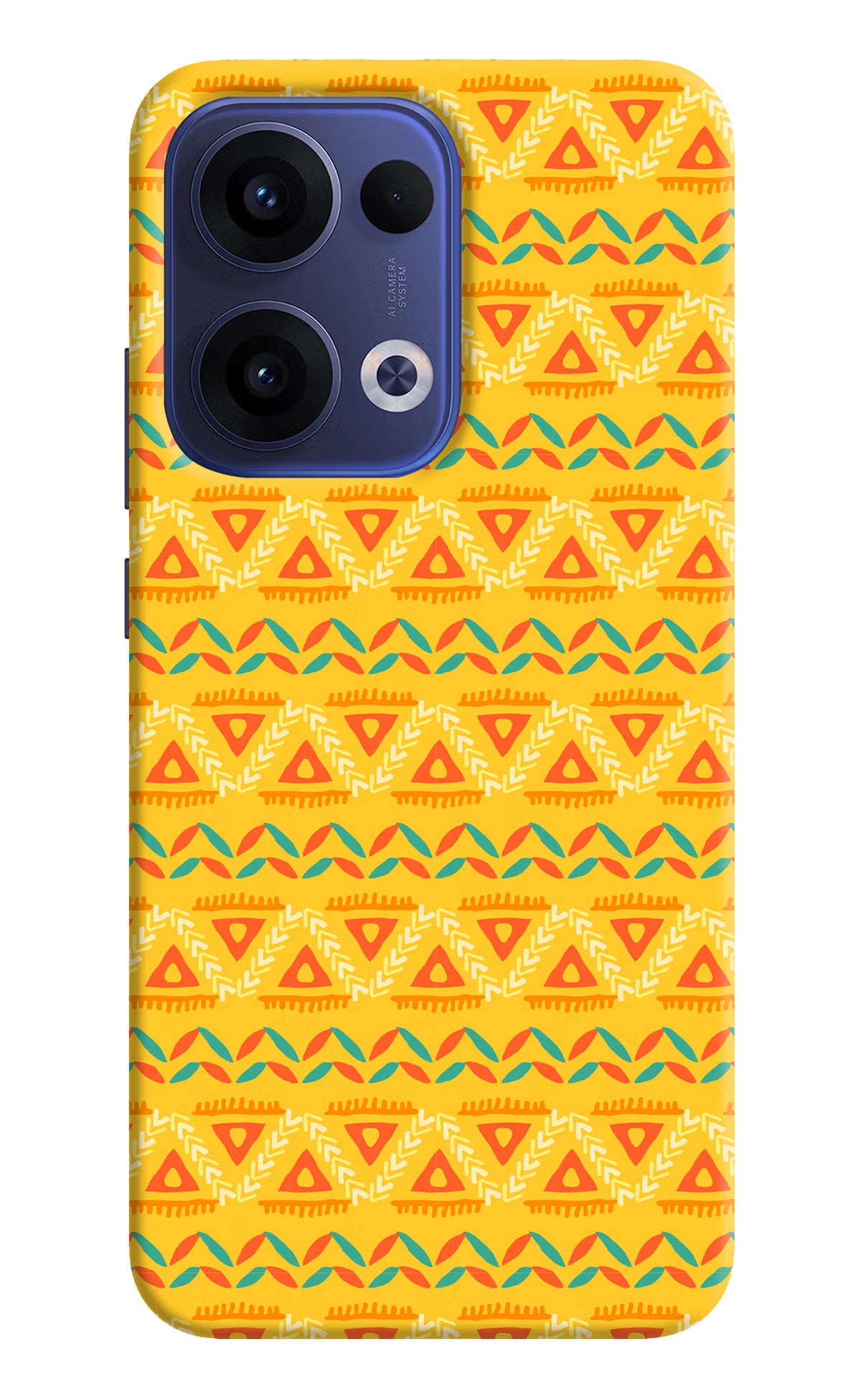 Tribal Pattern Oppo Reno13 5G Hard Case Back Cover by Casekaro
