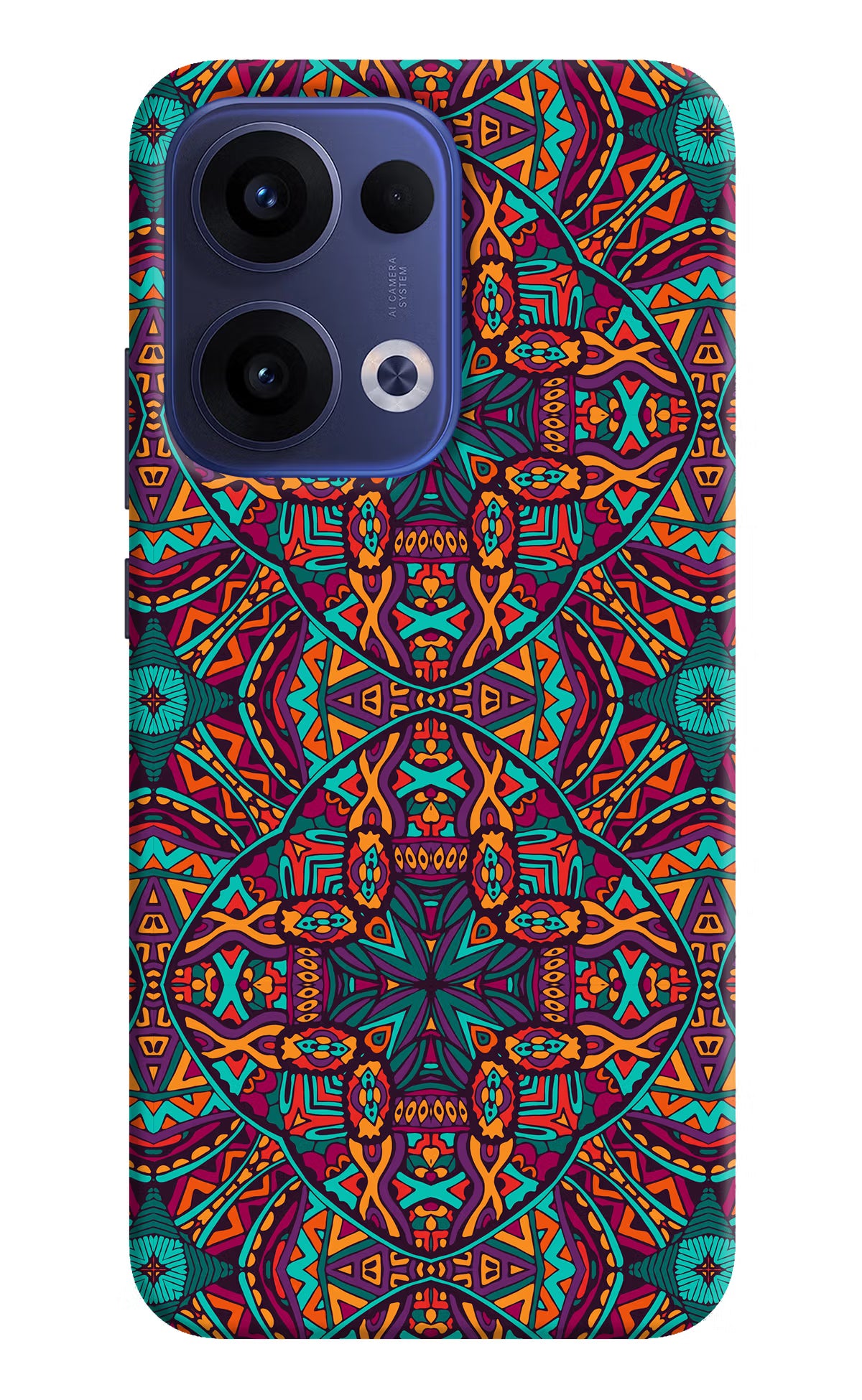 Colour Mandala Oppo Reno13 5G Hard Case Back Cover by Casekaro
