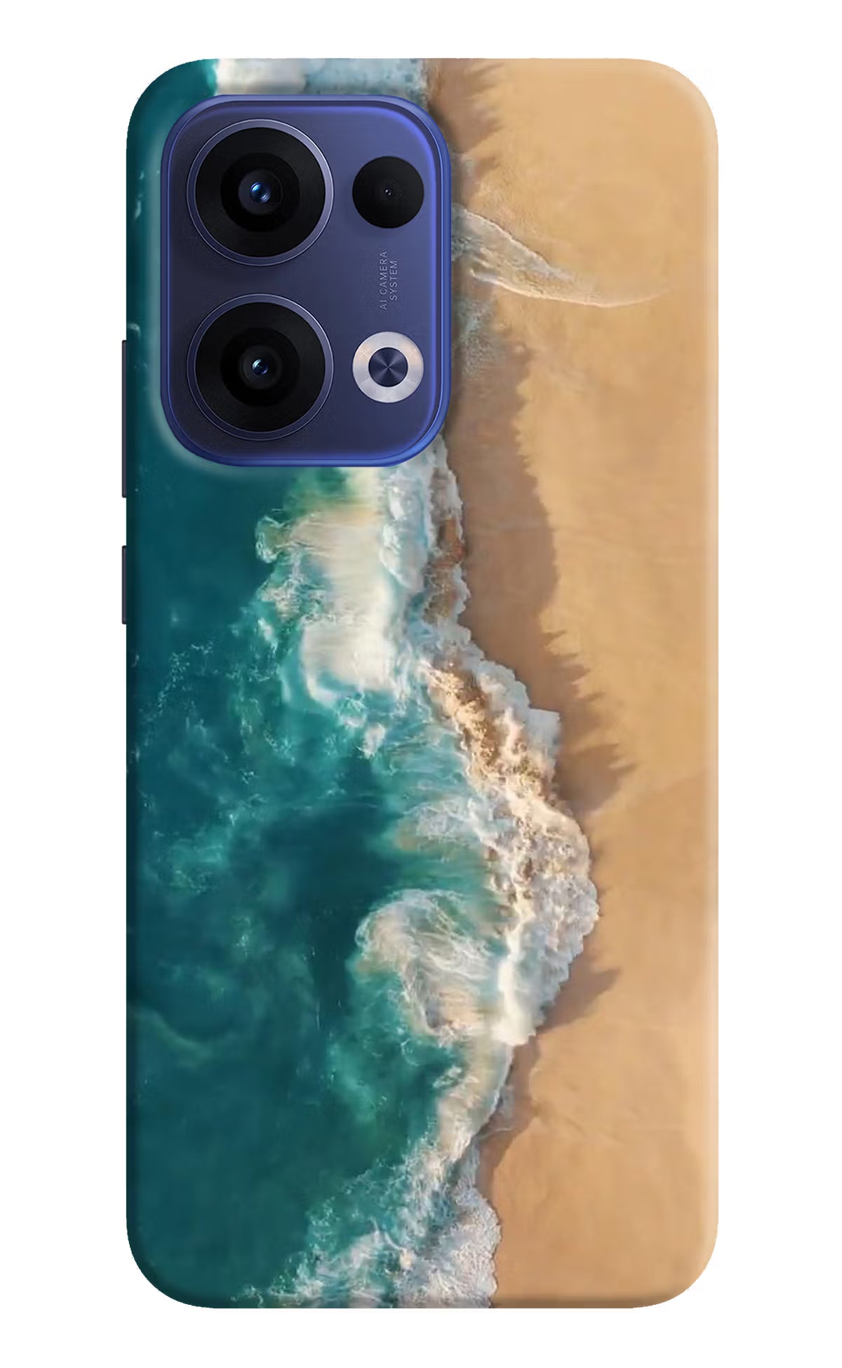 Ocean Beach Oppo Reno13 5G Hard Case Back Cover by Casekaro