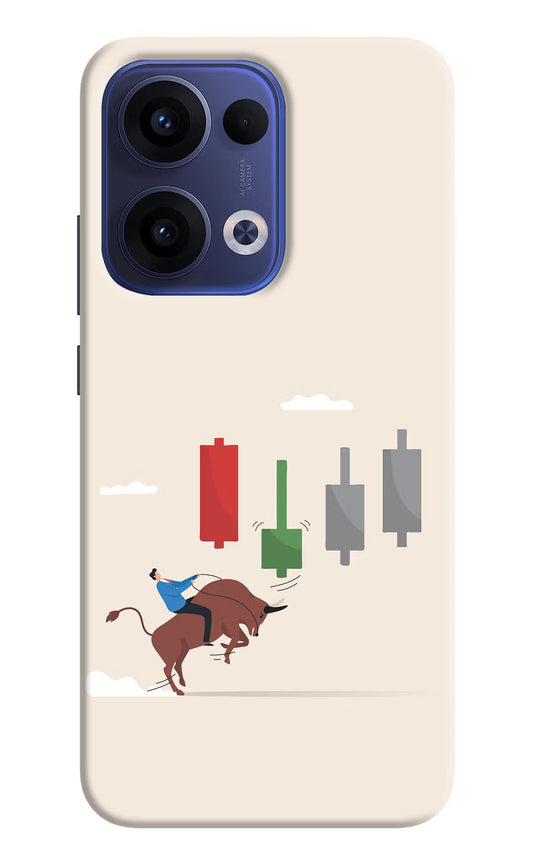 Bull Trading Momentum Oppo Reno13 5G Hard Case Back Cover by Casekaro