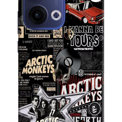Arctic Monkeys Oppo Reno13 5G Hard Case Back Cover by Casekaro