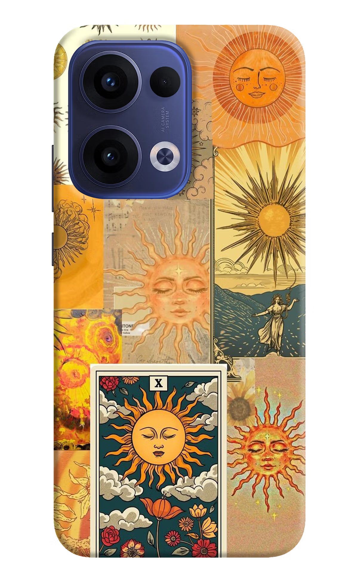 Sun Oppo Reno13 5G Hard Case Back Cover by Casekaro