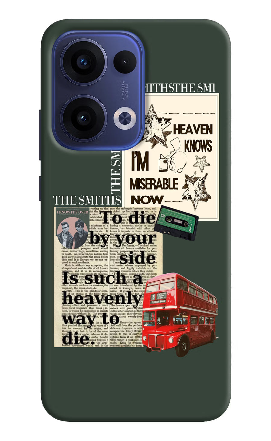 The Smiths Oppo Reno13 5G Back Cover, Hard case