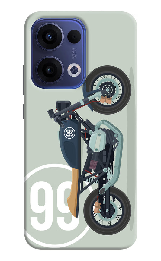 Classic Cafe Racer 99 Oppo Reno13 5G Hard Case Back Cover by Casekaro