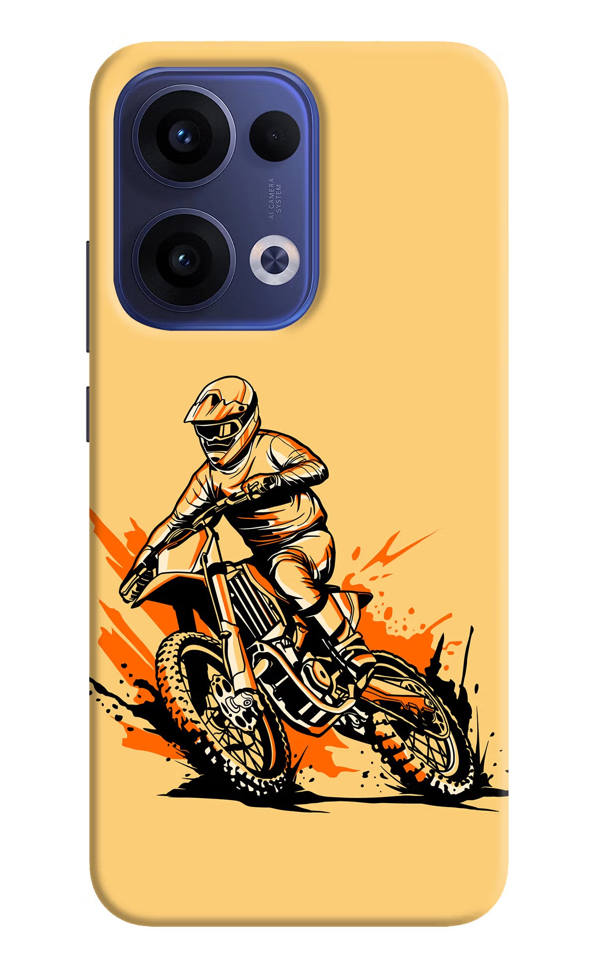 Off-Road Fury Oppo Reno13 5G Hard Case Back Cover by Casekaro