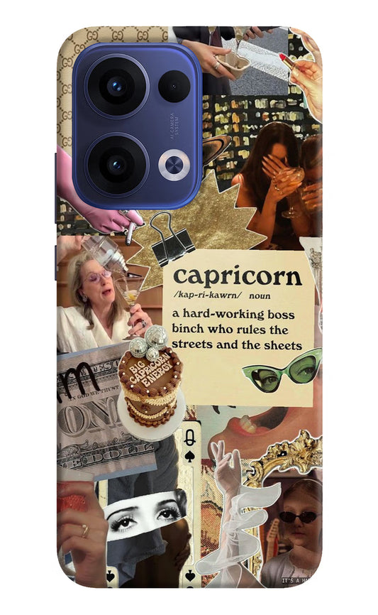 Capricorn Zodiac Oppo Reno13 5G Hard Case Back Cover by Casekaro