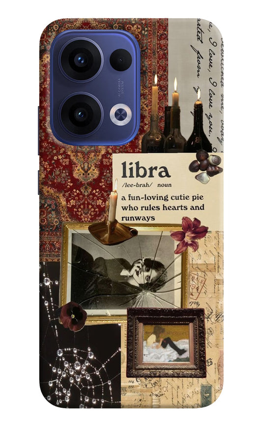 Libra Zodiac Oppo Reno13 5G Hard Case Back Cover by Casekaro