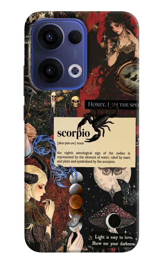 Scorpio Zodiac Oppo Reno13 5G Hard Case Back Cover by Casekaro