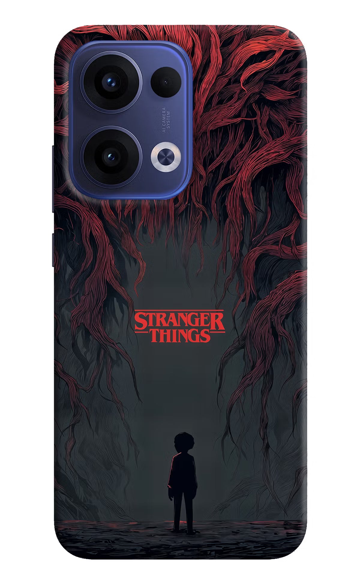 Ordinary Things Dark Side Oppo Reno13 5G Hard Case Back Cover by Casekaro