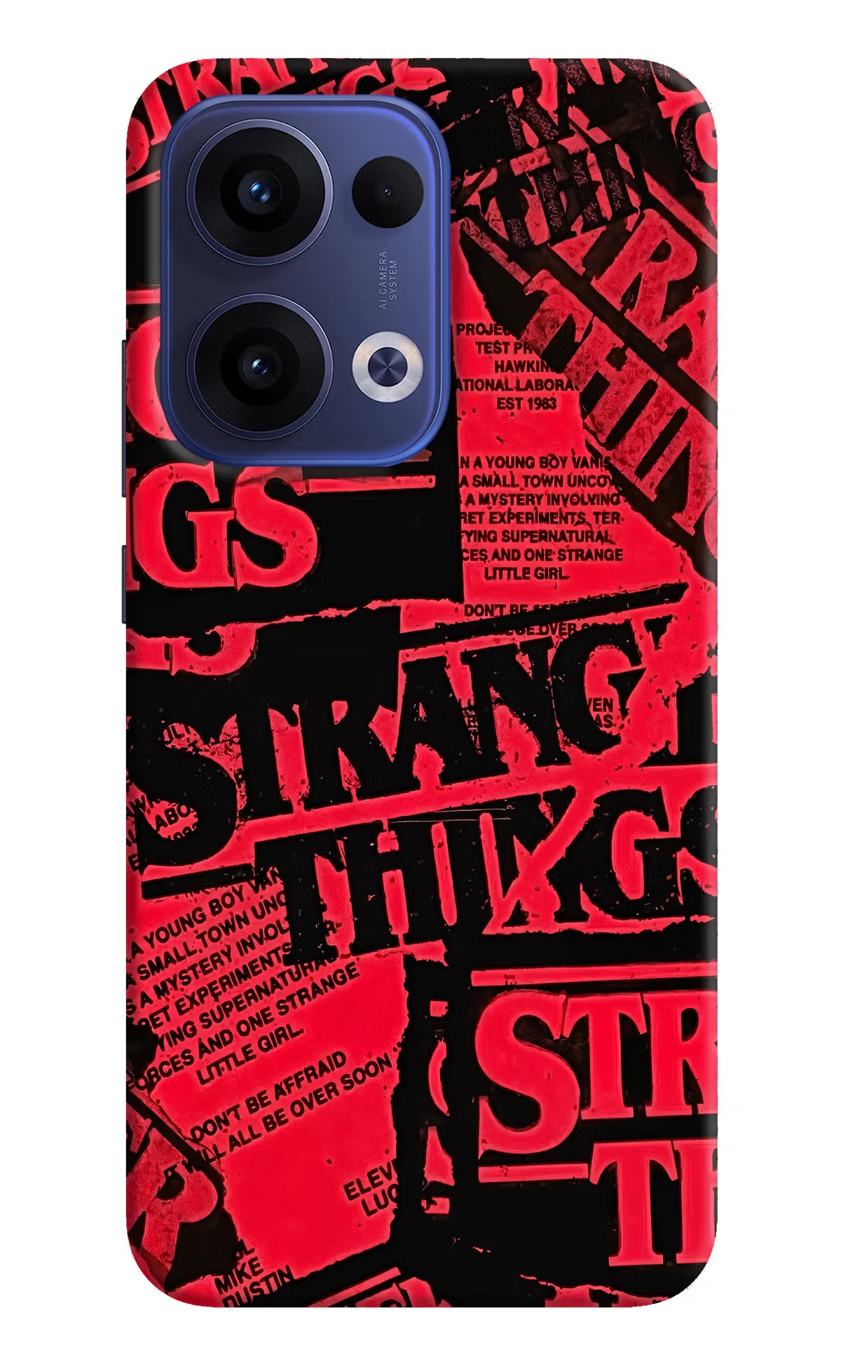 Ordinary Things Oppo Reno13 5G Hard Case Back Cover by Casekaro