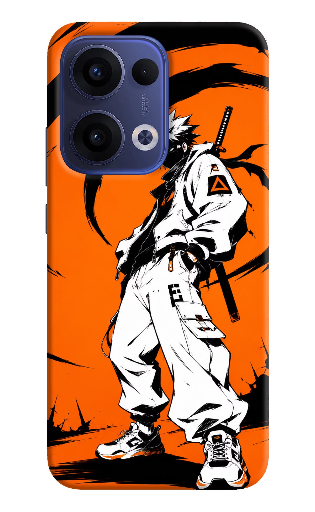 Street Samurai  Oppo Reno13 5G Hard Case Back Cover by Casekaro