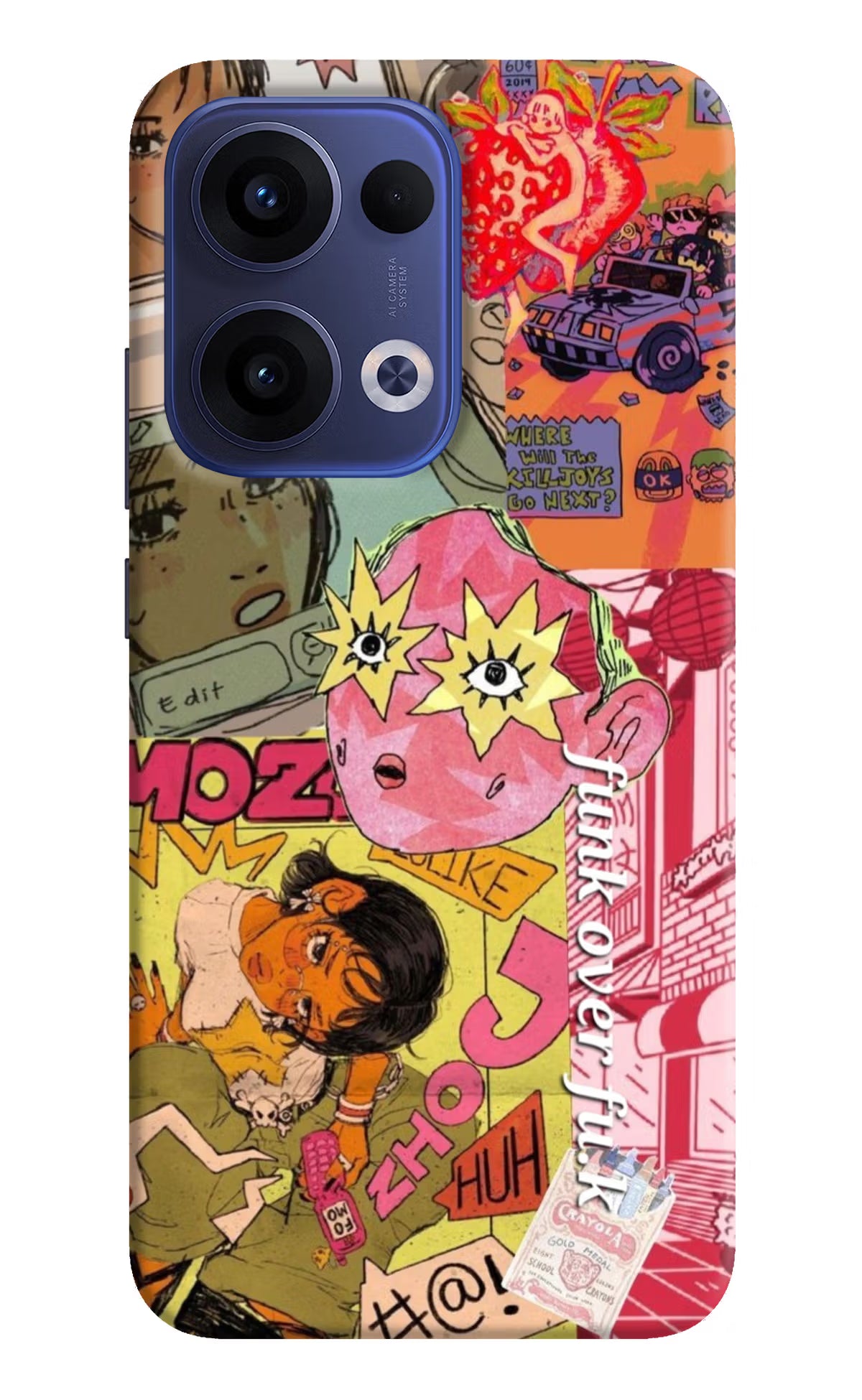 Funkover Oppo Reno13 5G Back Cover