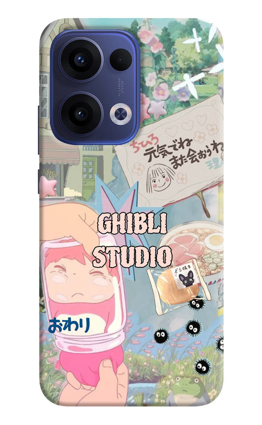 Studio Ghibli Oppo Reno13 5G Back Cover