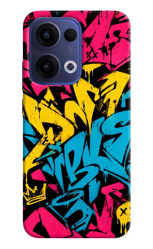 Graffiti Vibe Oppo Reno13 5G Hard Case Back Cover by Casekaro