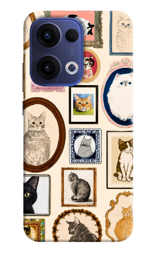Mirror Cats Oppo Reno13 5G Hard Case Back Cover by Casekaro