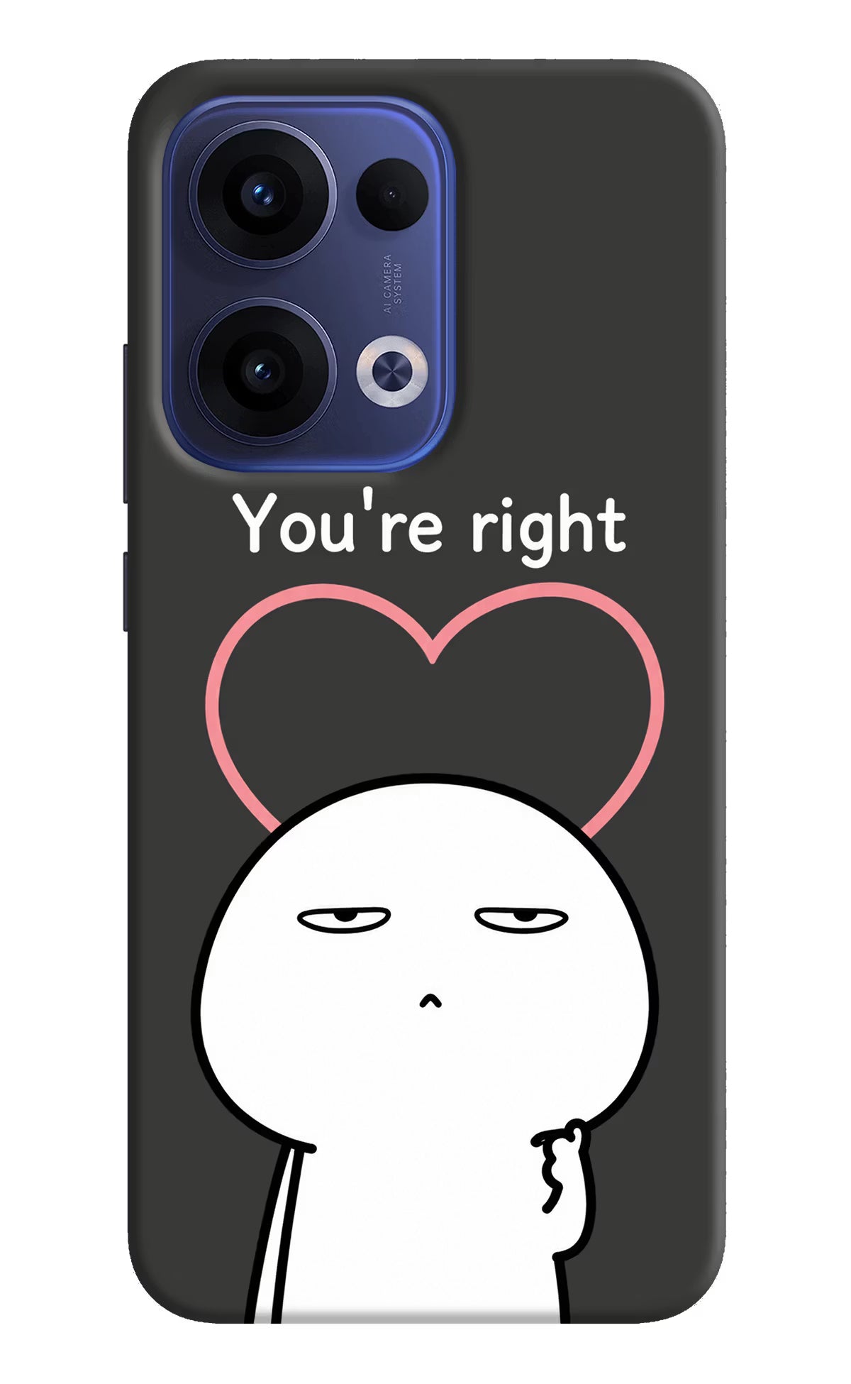 You're Right Oppo Reno13 5G Back Cover