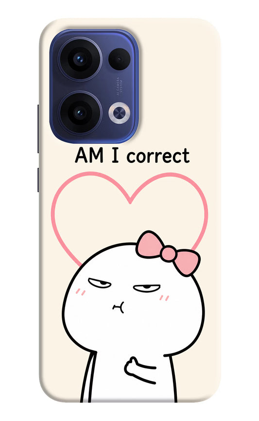 Always Right Oppo Reno13 5G Hard Case Back Cover by Casekaro