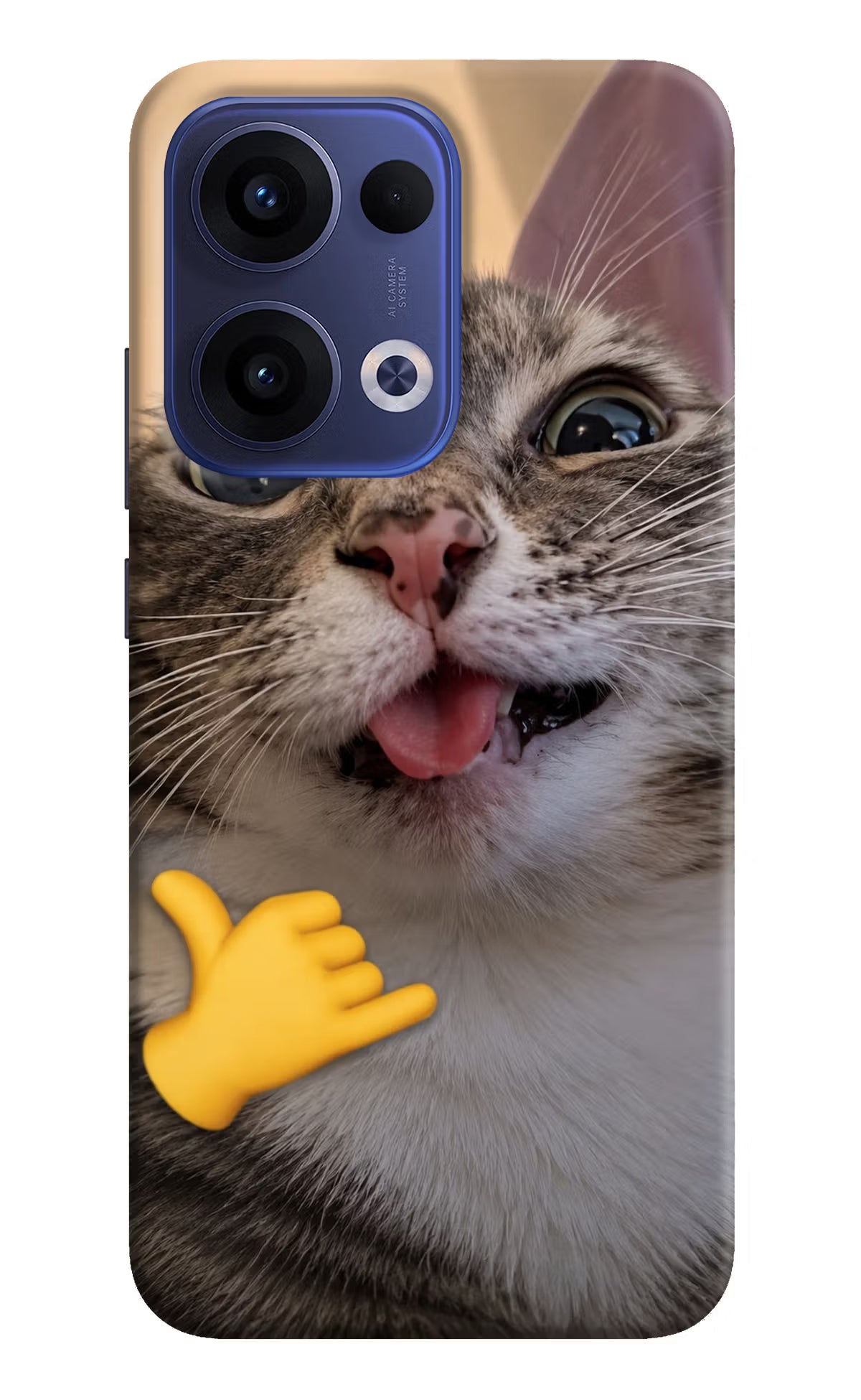 Silly Cat Call Oppo Reno13 5G Back Cover