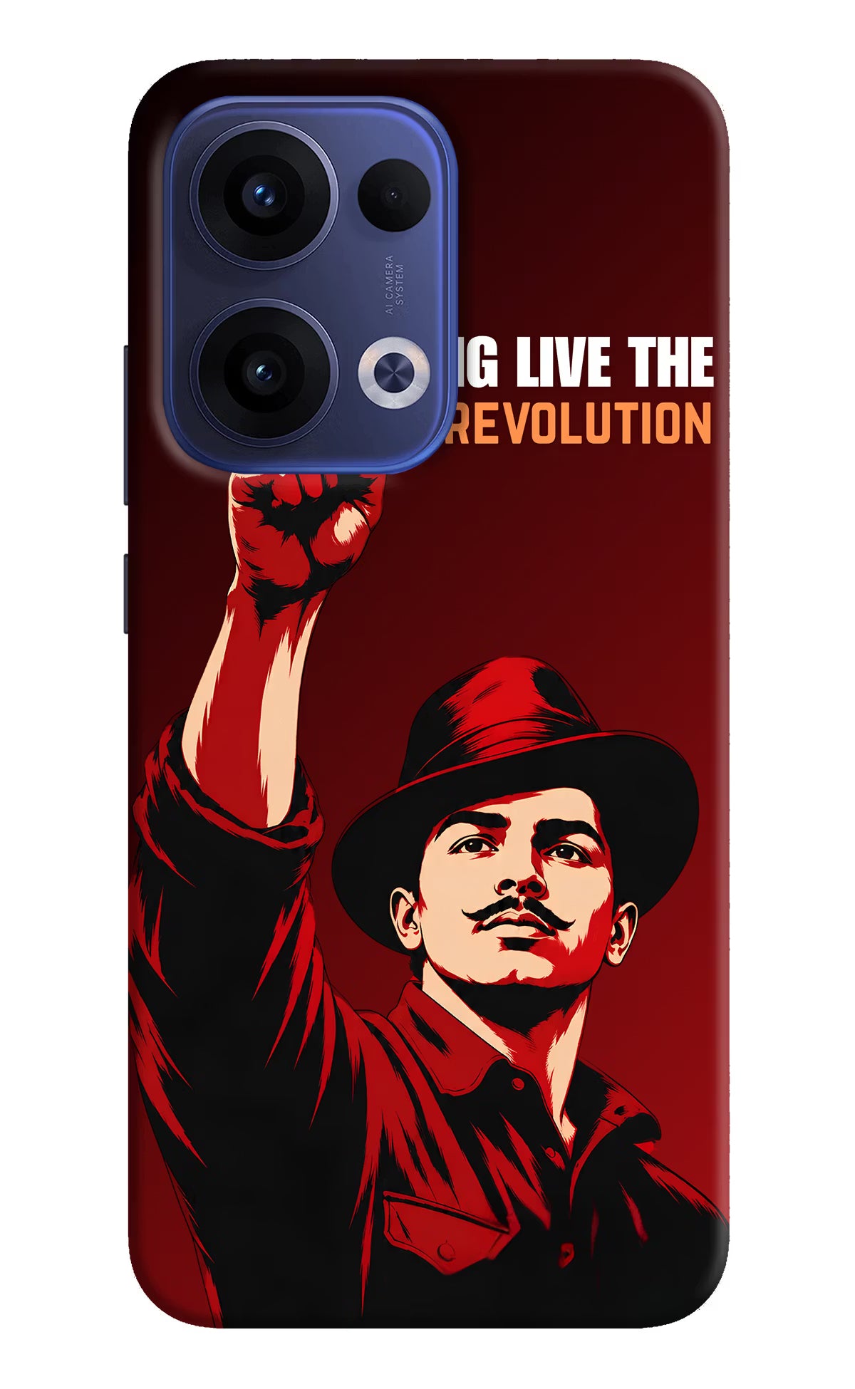 Bhagat Singh Revolution Oppo Reno13 5G Back Cover