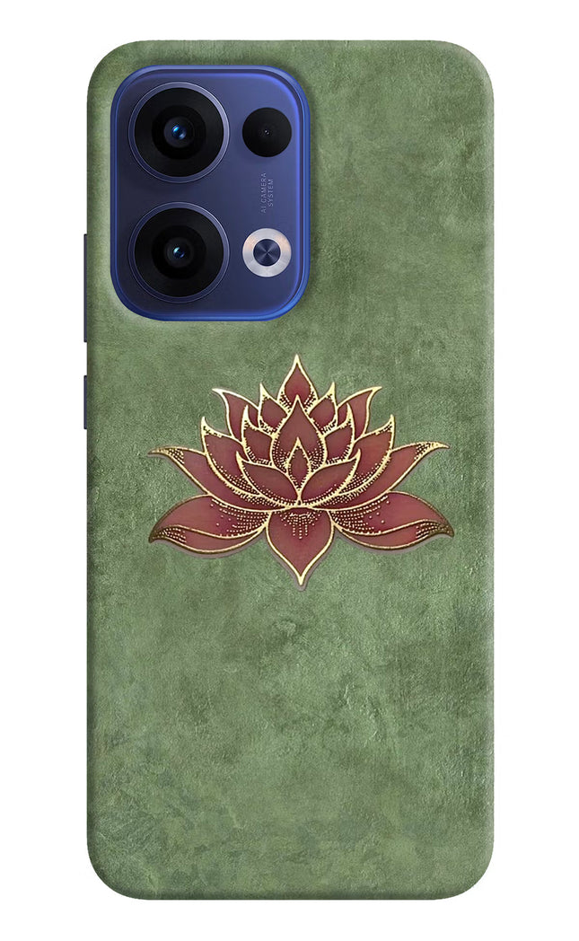 Lotus Grace Oppo Reno13 5G Hard Case Back Cover by Casekaro