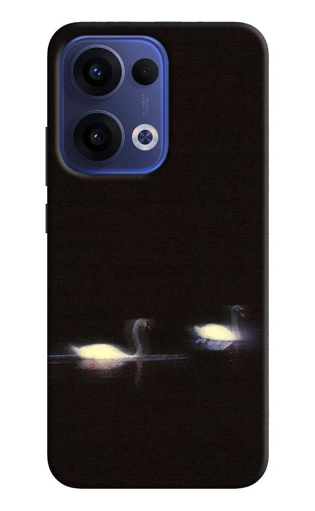 Silent Swans Oppo Reno13 5G Hard Case Back Cover by Casekaro