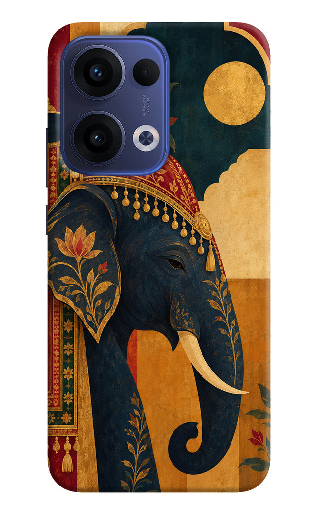 Royal Elephant Oppo Reno13 5G Hard Case Back Cover by Casekaro