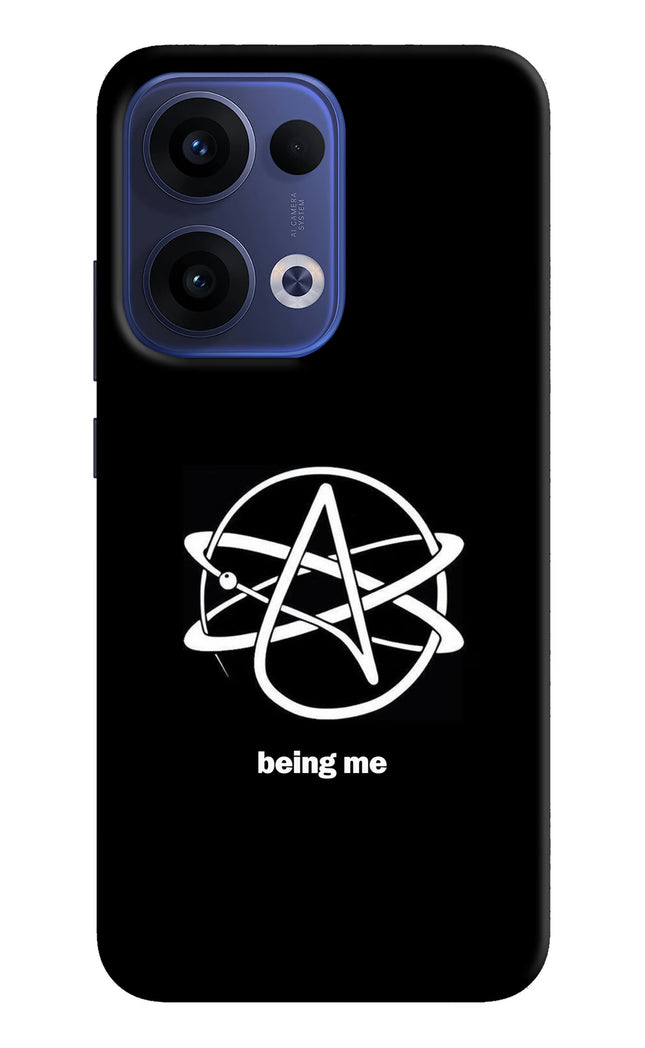 Atheist Symbol Oppo Reno13 5G Hard Case Back Cover by Casekaro