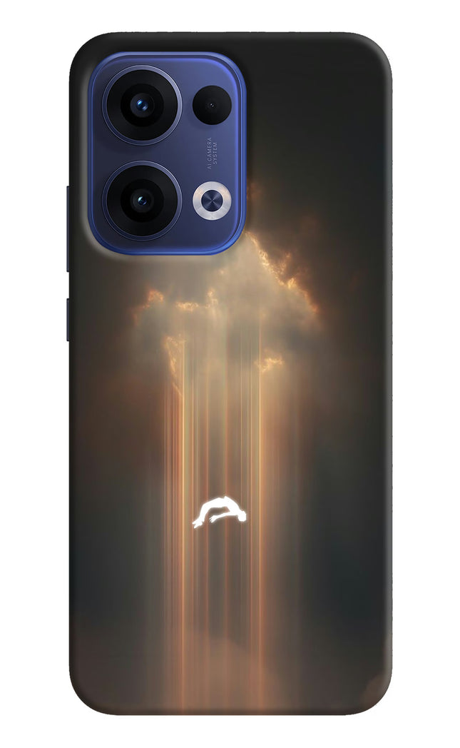 Heavenly Beam Oppo Reno13 5G Hard Case Back Cover by Casekaro