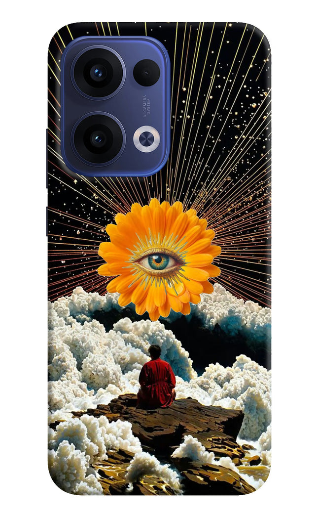 Cosmic Flower Oppo Reno13 5G Hard Case Back Cover by Casekaro