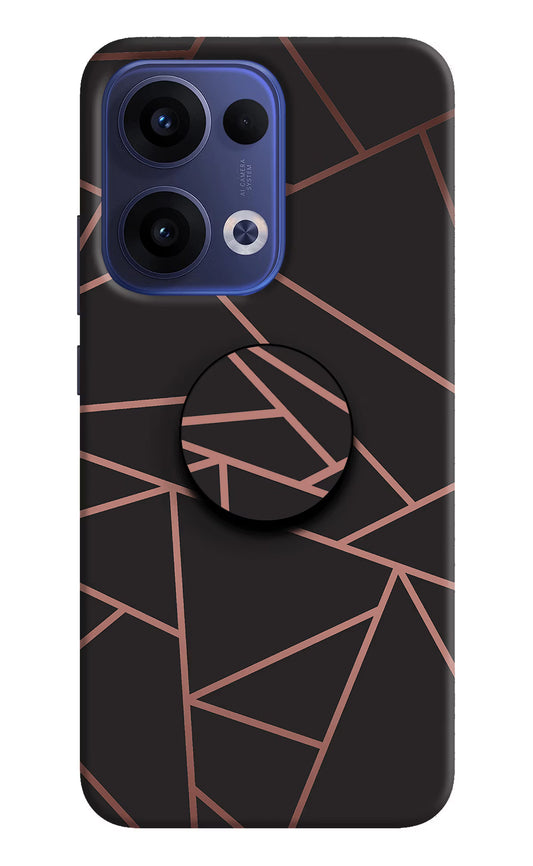 Geometric Pattern Oppo Reno13 5G Pop Case by Casekaro