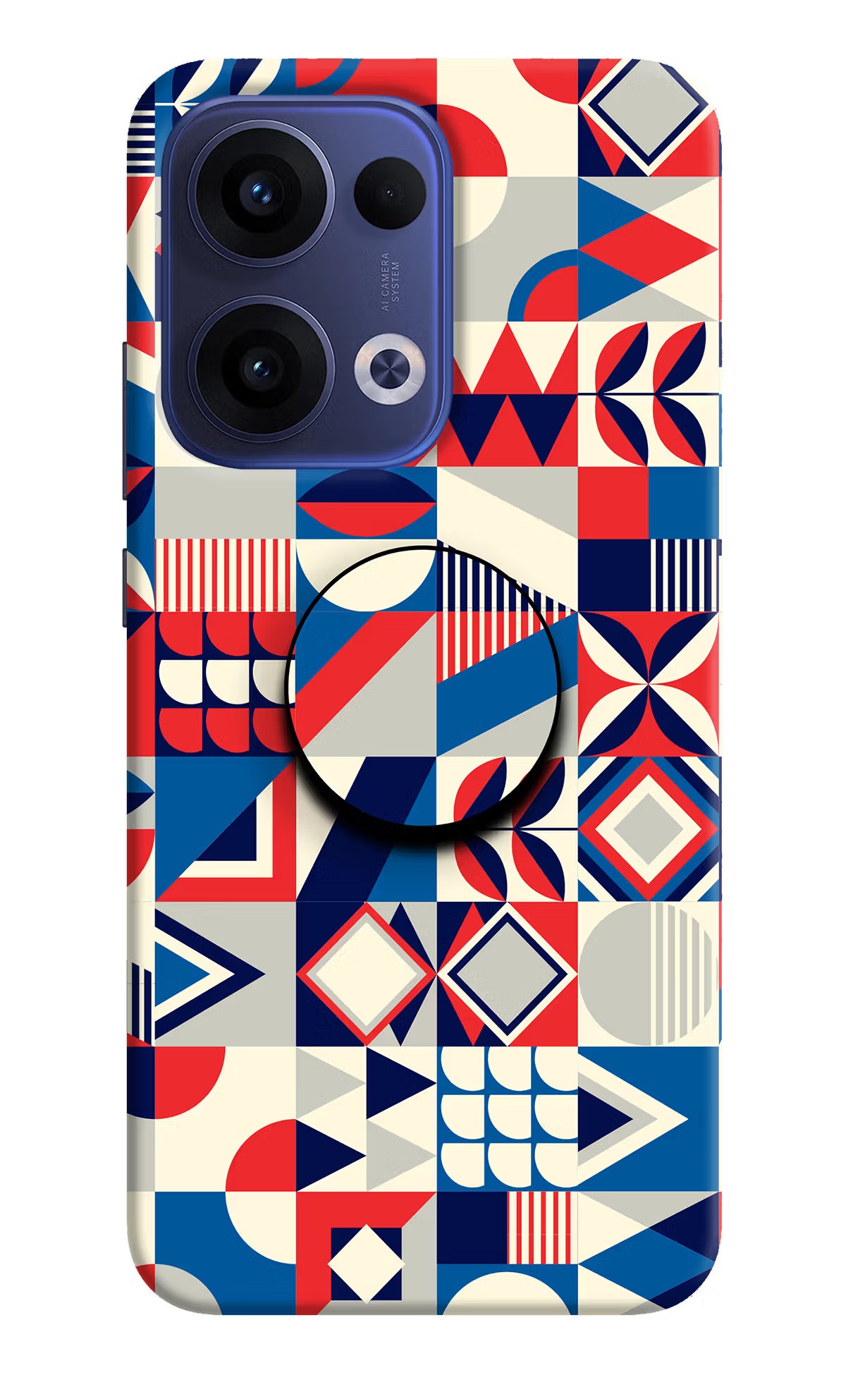 Colorful Pattern Oppo Reno13 5G Pop Case by Casekaro