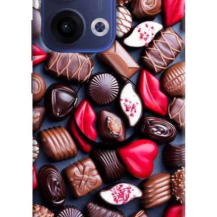 Chocolates Oppo Reno13 5G Pop Case by Casekaro