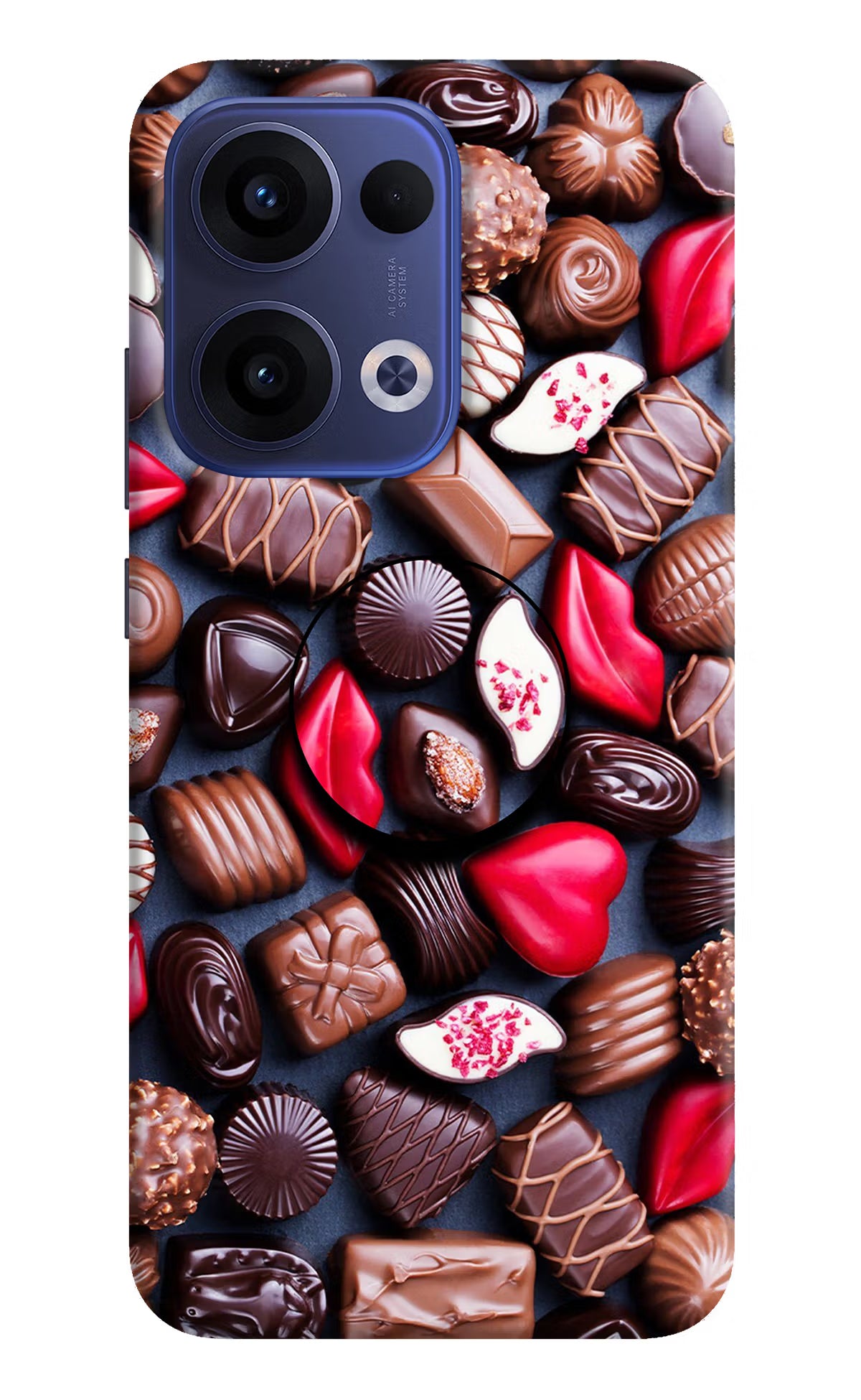 Chocolates Oppo Reno13 5G Pop Case by Casekaro