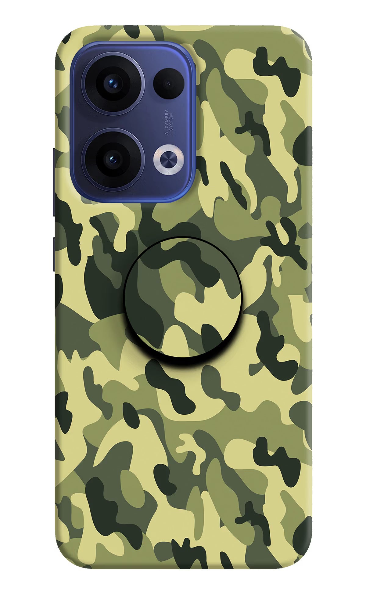 Camouflage Oppo Reno13 5G Pop Case by Casekaro