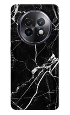 Black Marble Pattern Realme 13 Plus 5G Back Cover