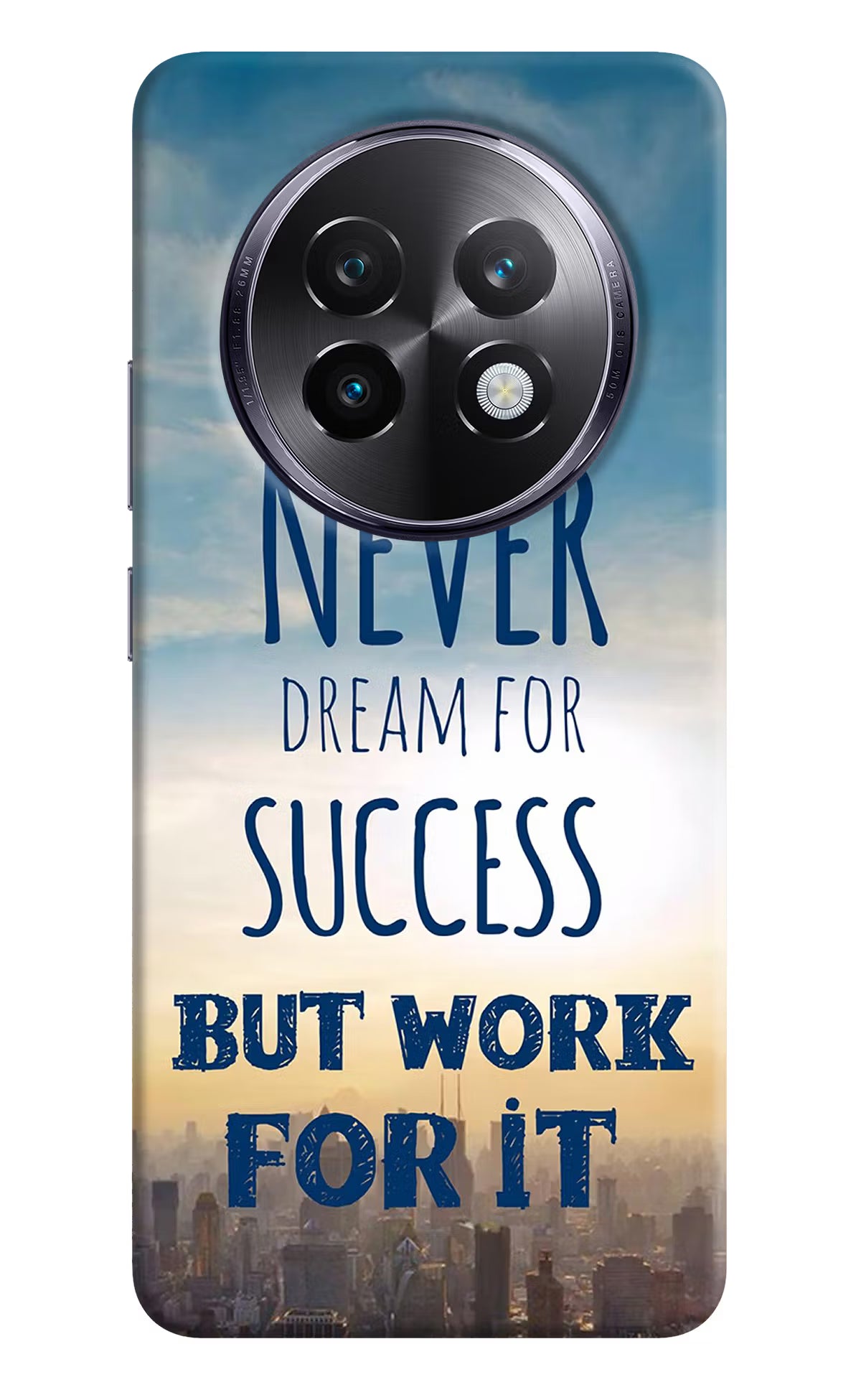 Never Dream For Success But Work For It Realme 13 Plus 5G Back Cover