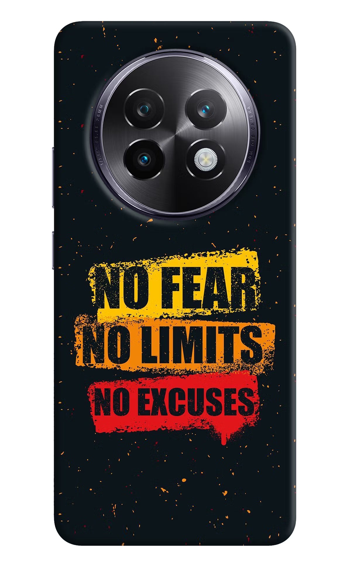 No Fear No Limits No Excuse Realme 13 Plus 5G Back Cover