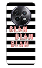 Blah Blah Blah Realme 13 Plus 5G Back Cover