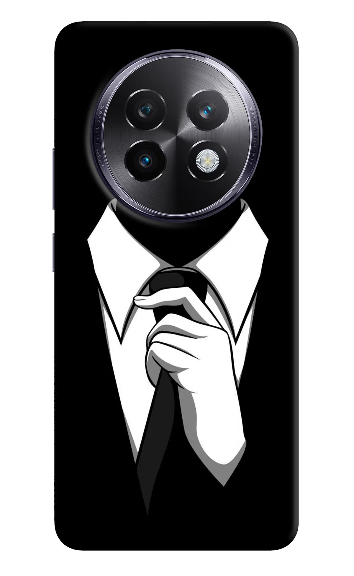 Black Tie Realme 13 Plus 5G Back Cover